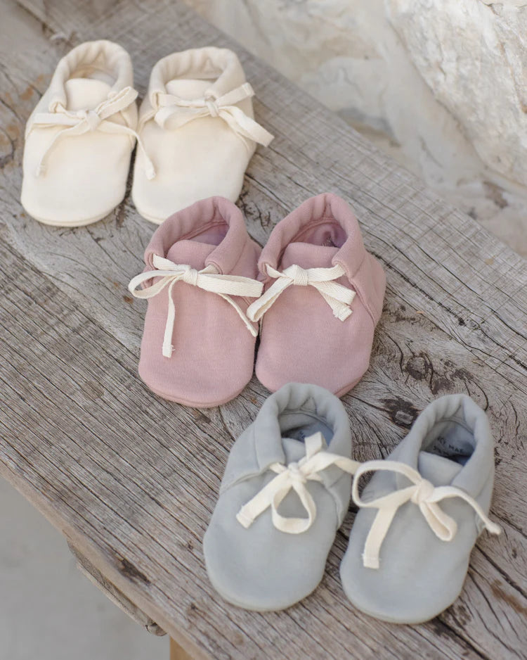 Baby Booties || Natural
