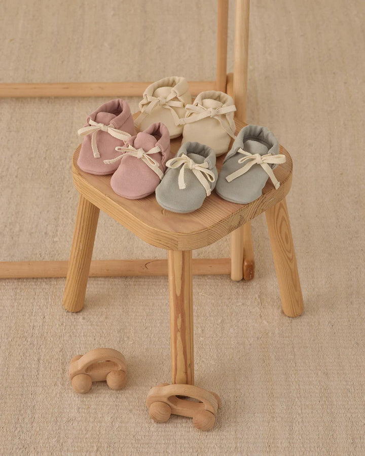 Baby Booties || Natural