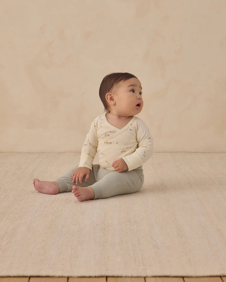 Side Snap Bodysuit || Flower Field