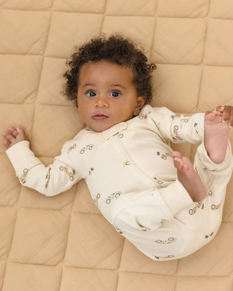 Zip Long Sleeve Sleeper Footie || Race Car