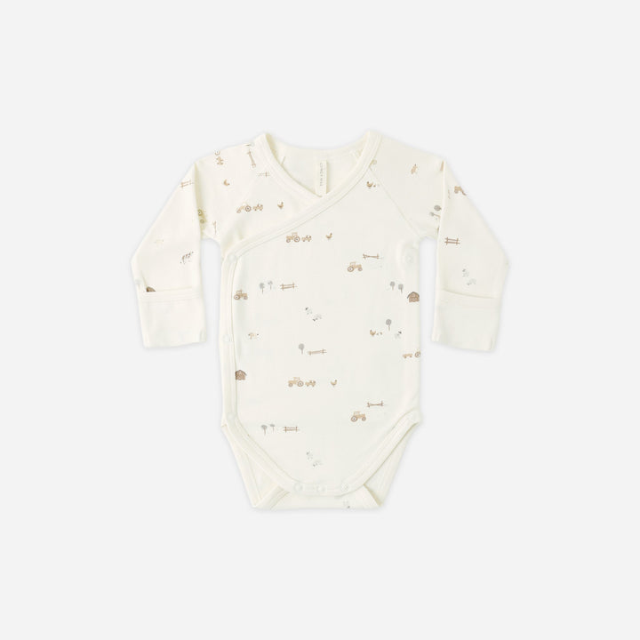Side Snap Bodysuit || Farm
