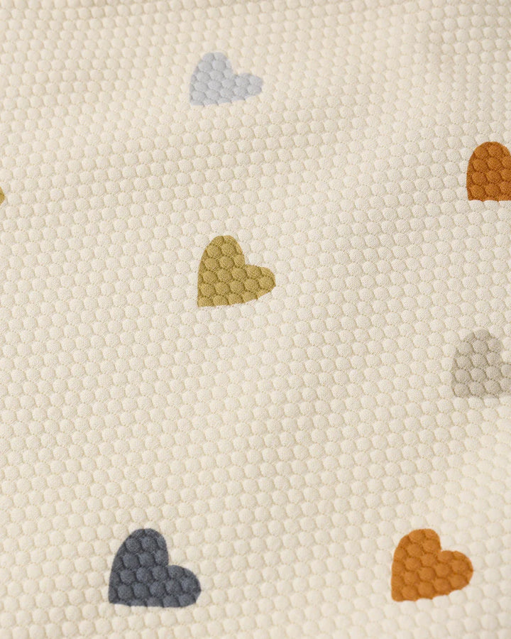 Scoop Back One-Piece Swimsuit || Confetti Hearts