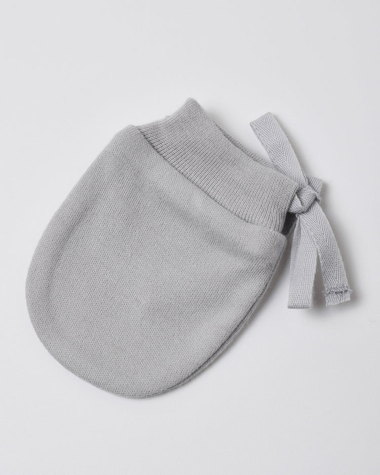 No Scratch Mittens, 2 Pk Cloud Stripe + Cloud | Quincy Mae