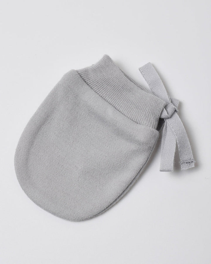 No Scratch Mittens, 2 Pk Cloud Stripe + Cloud | Quincy Mae