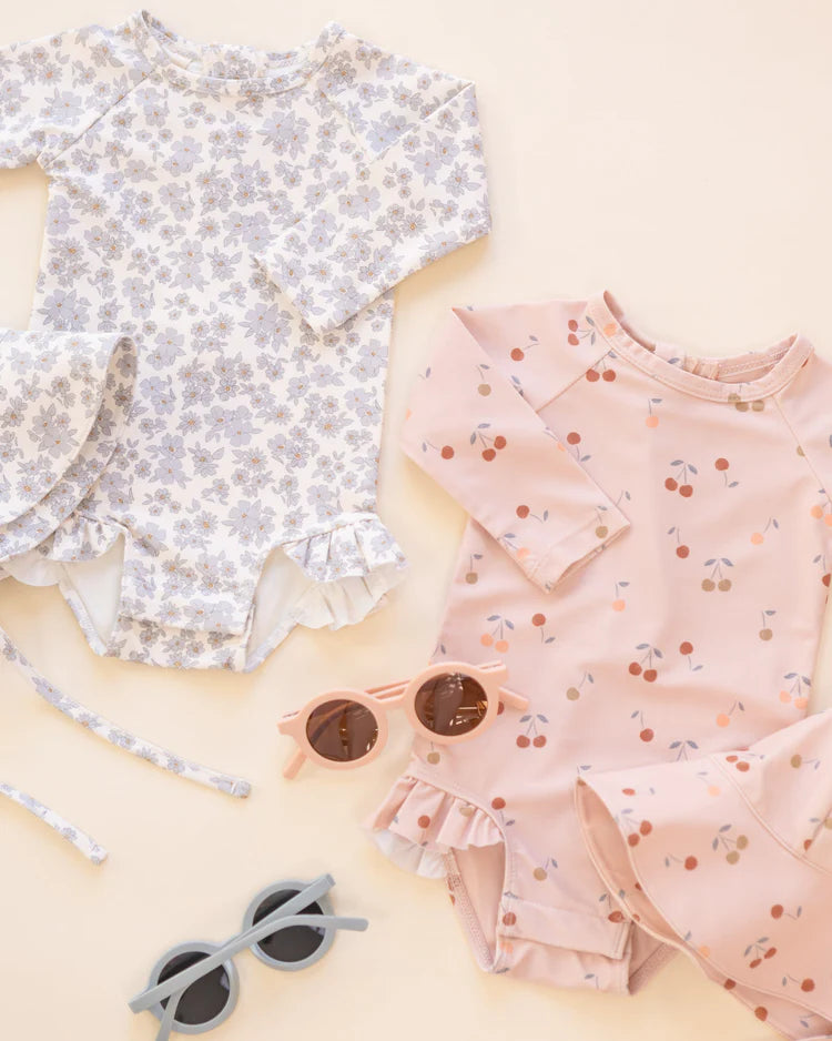 Olivia Rashguard One-Piece || Cherries
