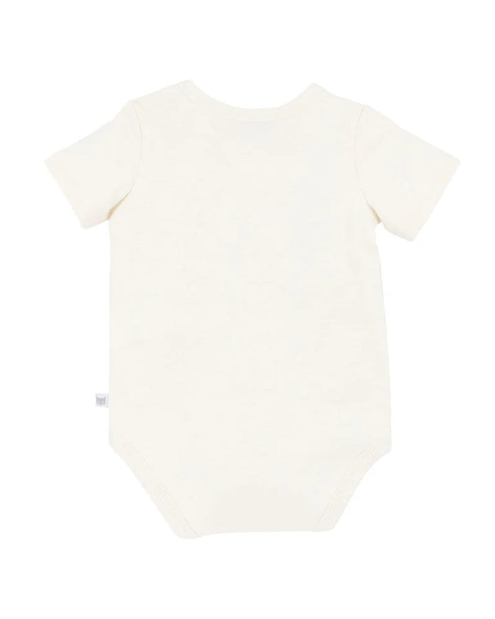 Abstract Oasis Ute Bodysuit - Tofu