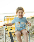 Wildings Born To Be Wild Tee - Chalk Blue