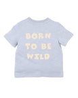 Wildings Born To Be Wild Tee - Chalk Blue