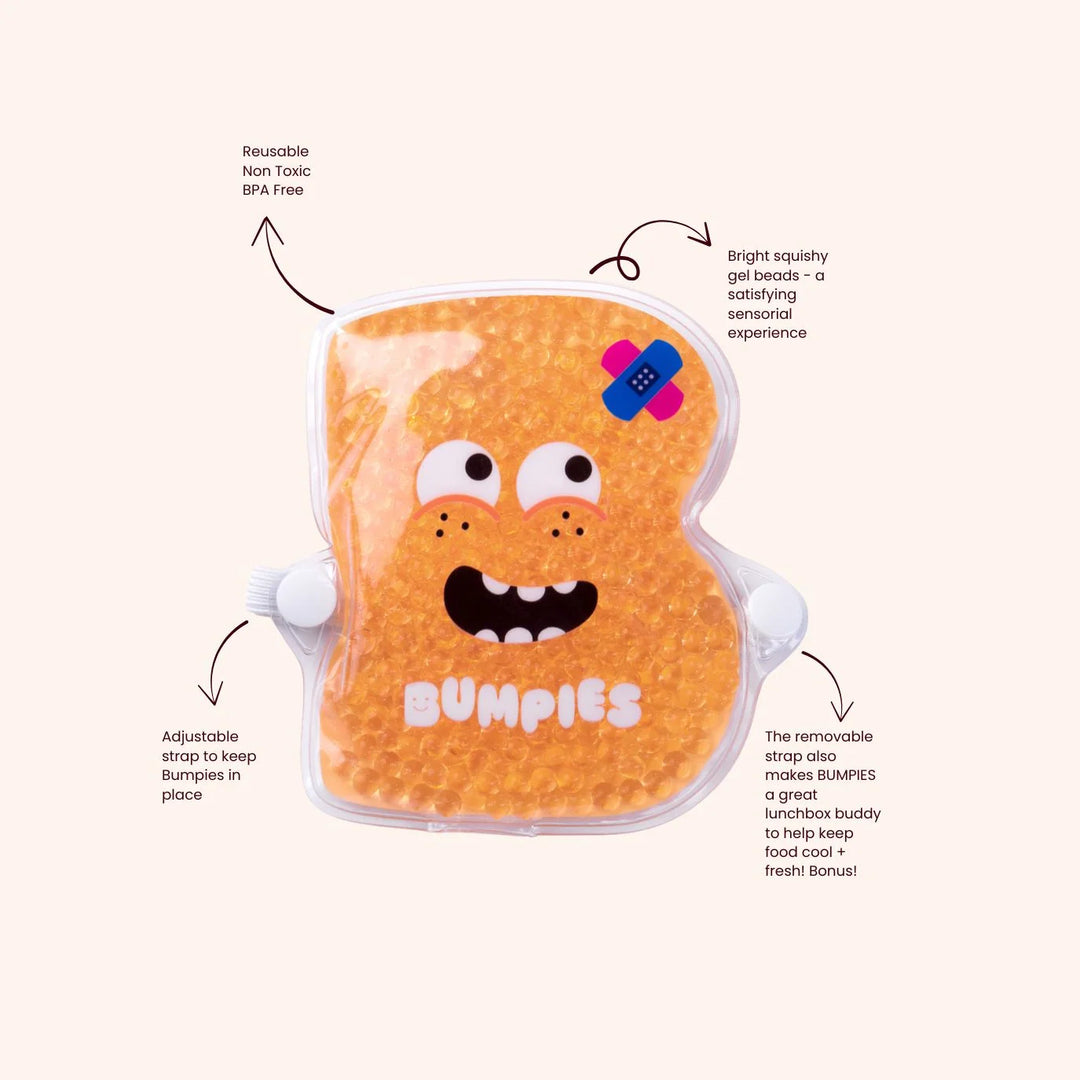 Bruiser Reusable Hot & Cold Pack for Kids | Bumpies