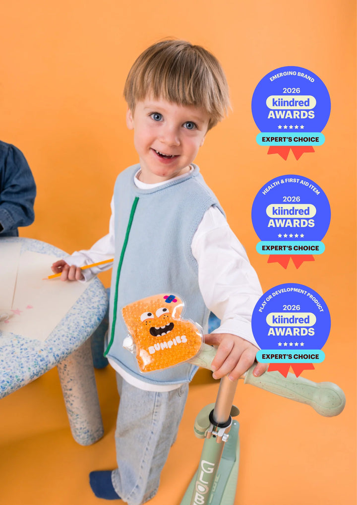 Bruiser Reusable Hot & Cold Pack for Kids | Bumpies