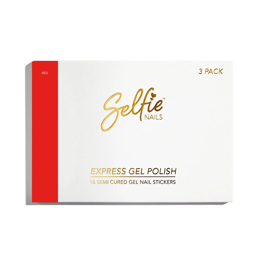 Selfie Nails Red Express Gel Kit
