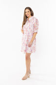 Indulgent Shirt Dress - Delicate Blossom (SL3503)