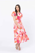 Coastal Maxi Dress - Pink Peach (SL3585-2)