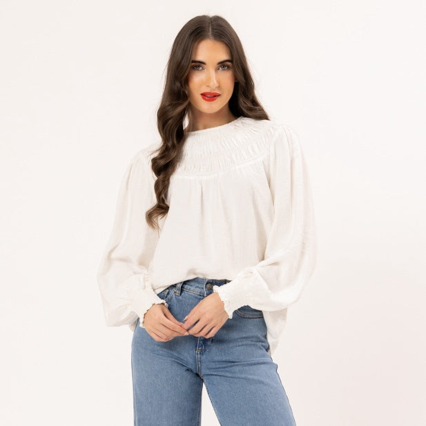 Devotion Top - Soft White (SL3602-5)