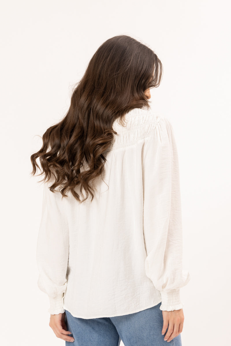 Devotion Top - Soft White (SL3602-5)