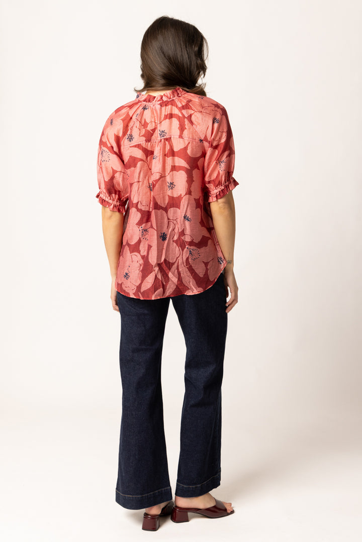 Seeking Lola Essence Top - Pink Bloom