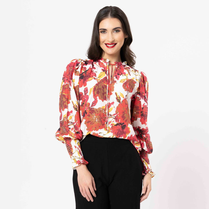 Byron Blouse - Winery (SL3698-2)