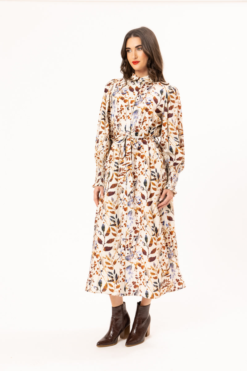 Je T'aime Dress - Nutmeg Sprig (SL3700)