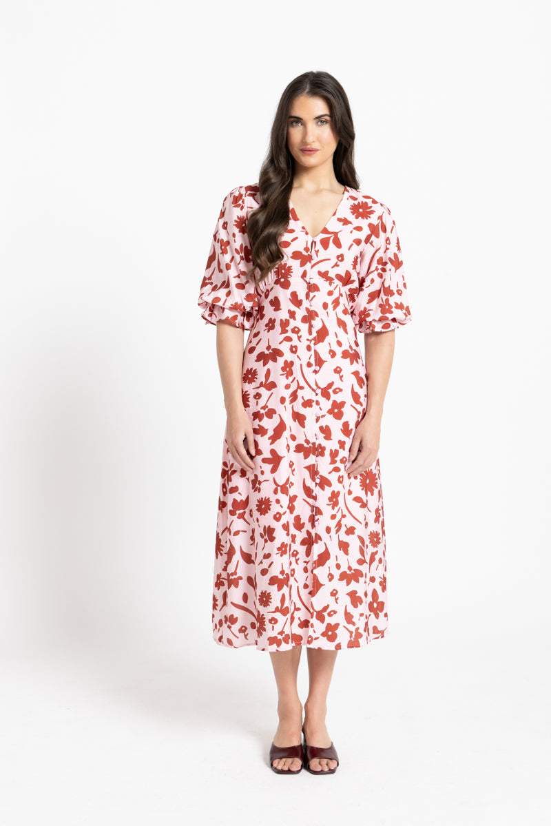 Sunrise Dress - Plum Petal (CSL3756)