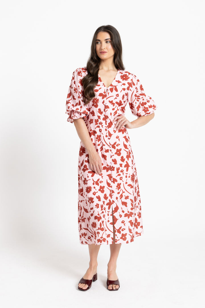 Sunrise Dress - Plum Petal (CSL3756)