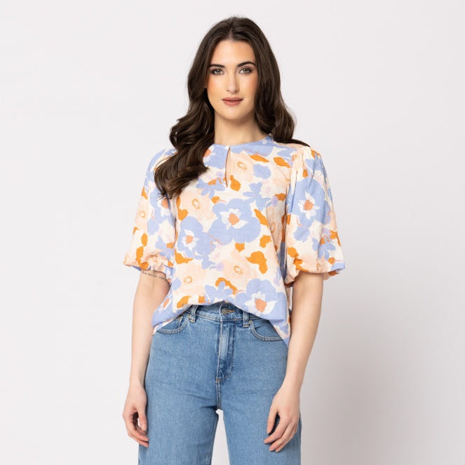 Coastal Posy Serene Top | Seeking Lola