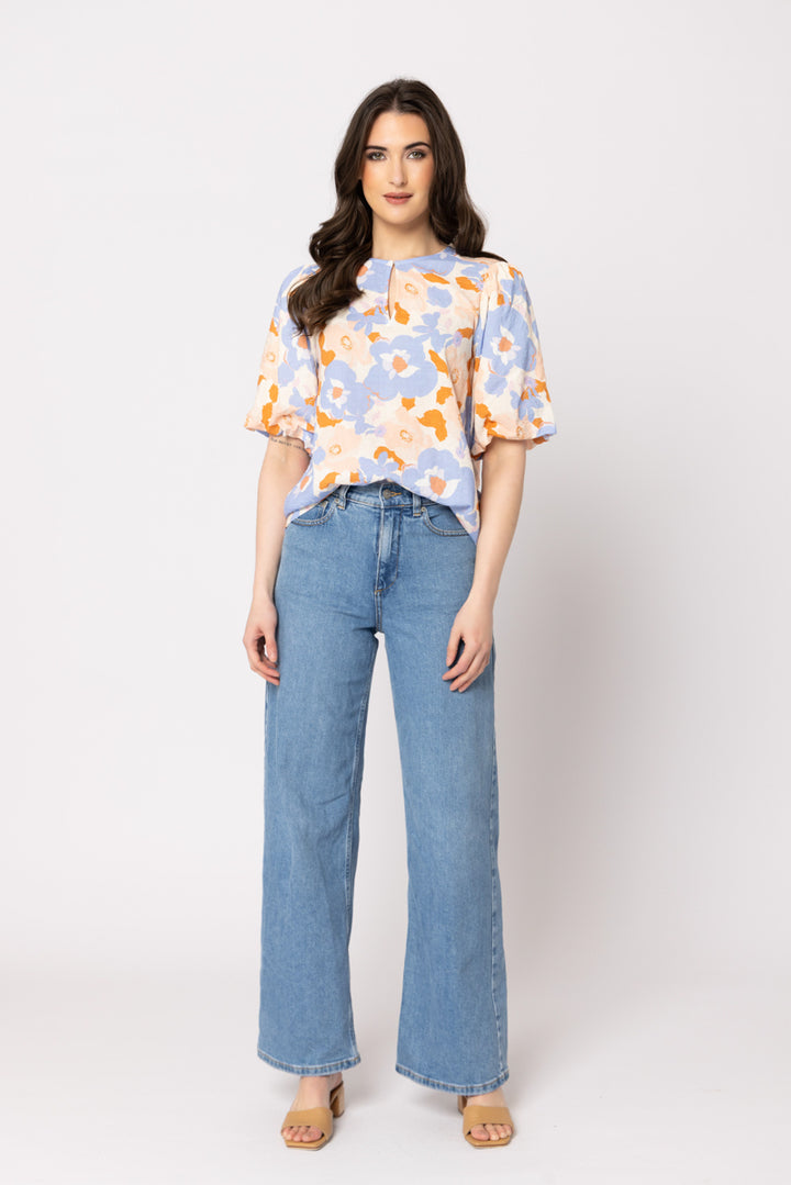 Coastal Posy Serene Top | Seeking Lola