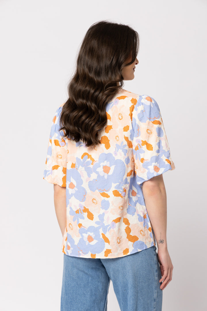 Coastal Posy Serene Top | Seeking Lola