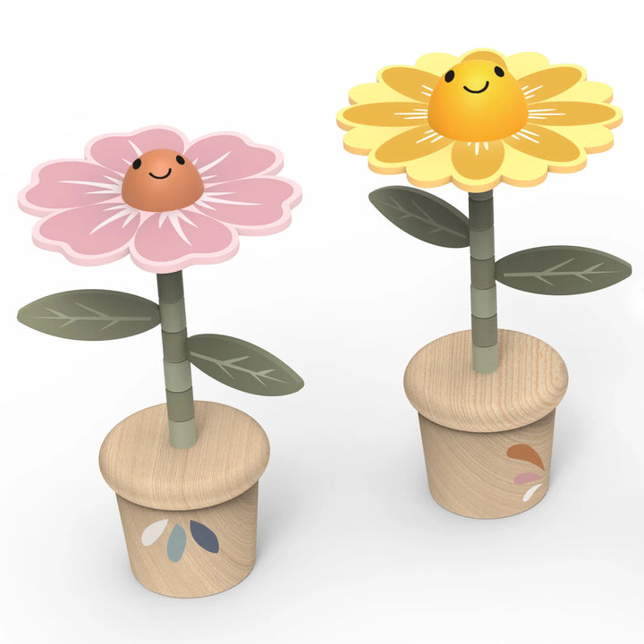 Flower Pushing Puppet Speedy Monkey