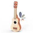 Children's ukulele with a white background