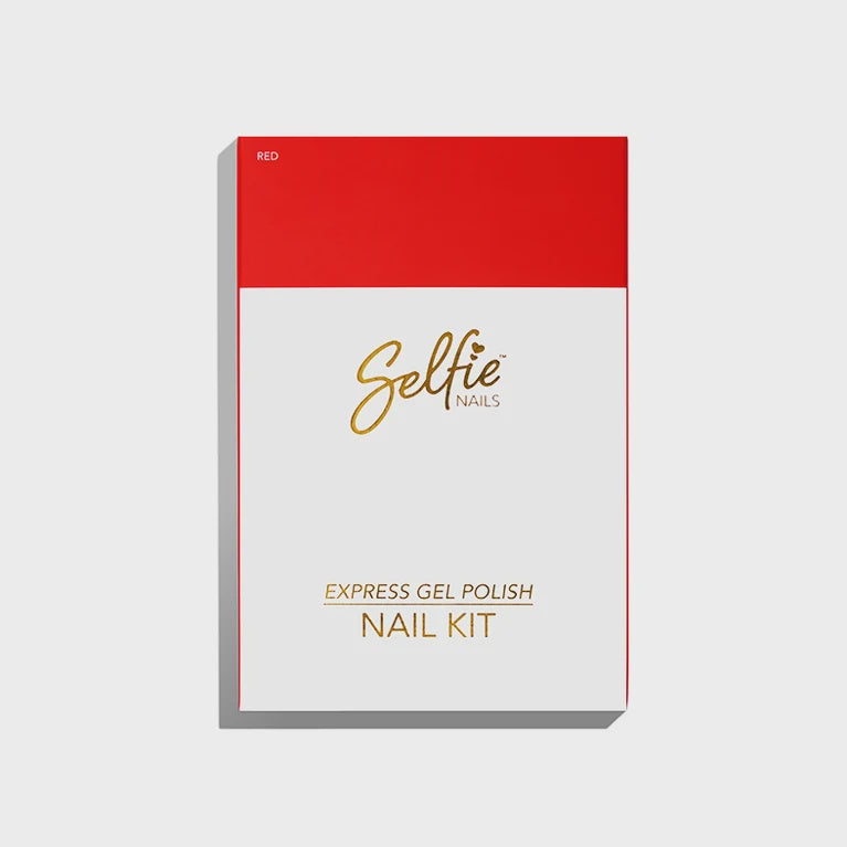 Selfie Nails Red Express Gel Kit