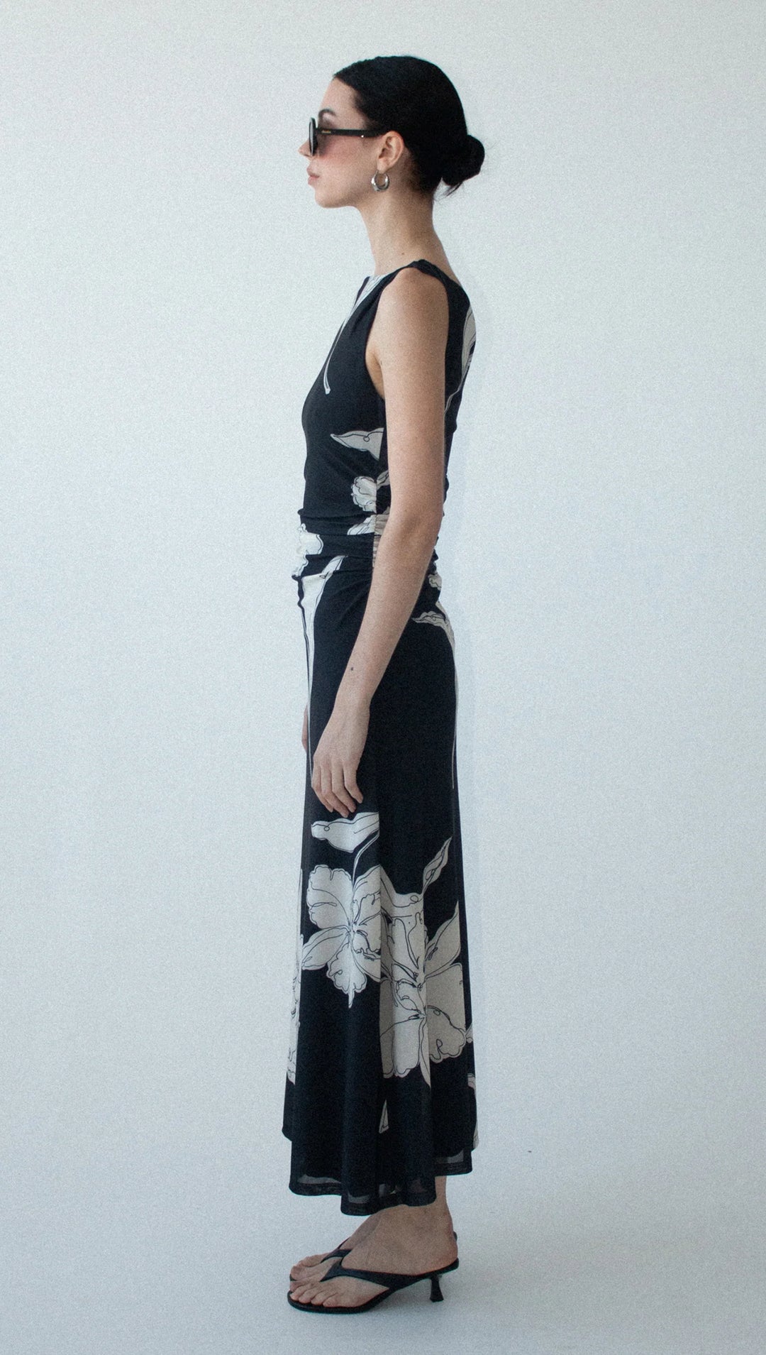 Staple The Label Veda Mesh Midi Dress