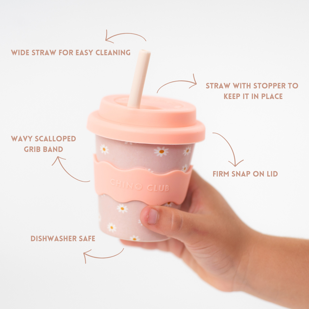 Chino Club reusable baby chino cup available from www.thecollectivenz.com