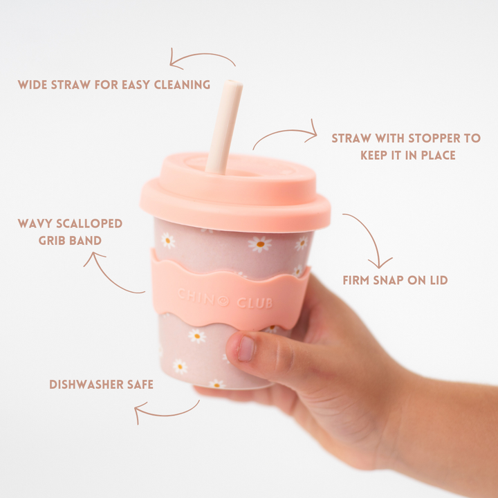 Chino Club reusable baby chino cup available from www.thecollectivenz.com
