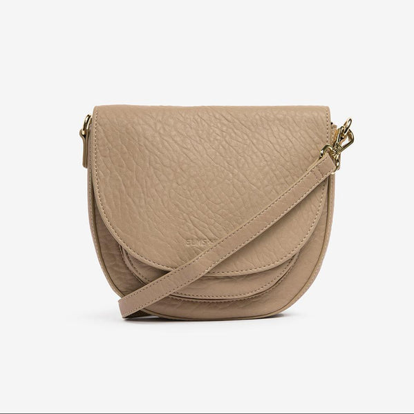 The Elms+King Salerno Petite is made from premium recycled PU and features the classic styling of the Salerno Crossbody available from www.thecollectivenz.com