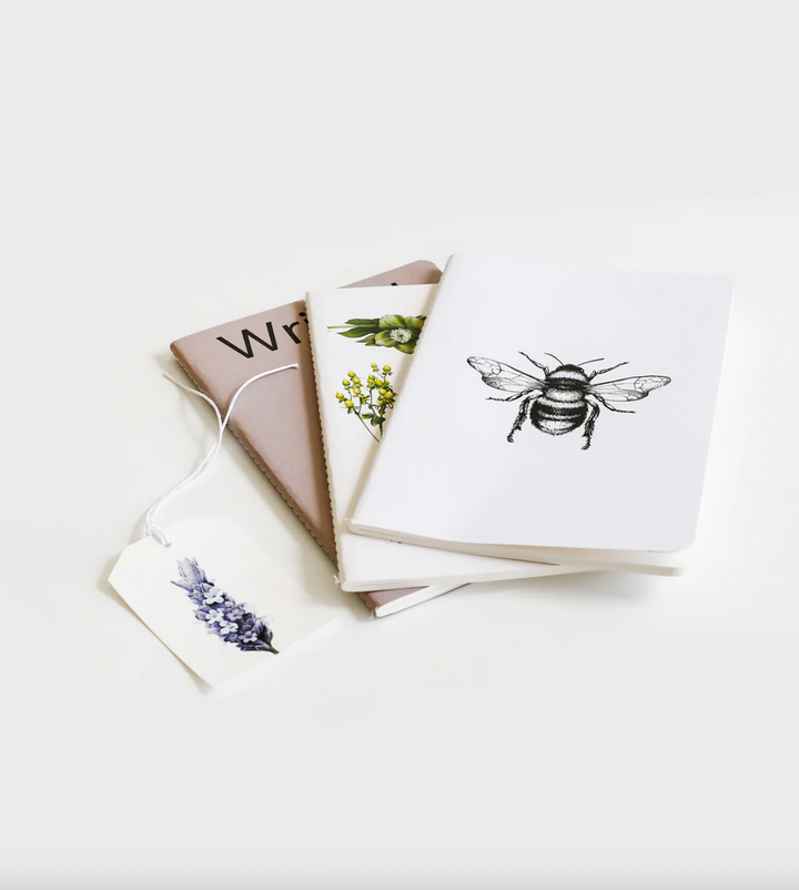 Father Rabbit bee notebook available from www.thecollectivenz.com