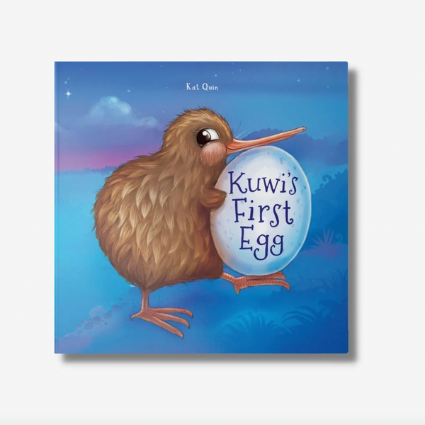 Kuwis first egg book available from www.thecollectivenz.com