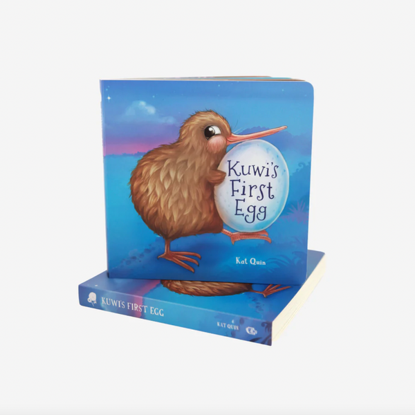 Kuwis first egg book available from www.thecollectivenz.com