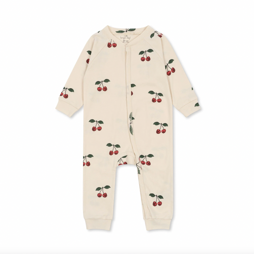 Konges Slojd ma grande cerise onesie available from www.thecollectivenz.com