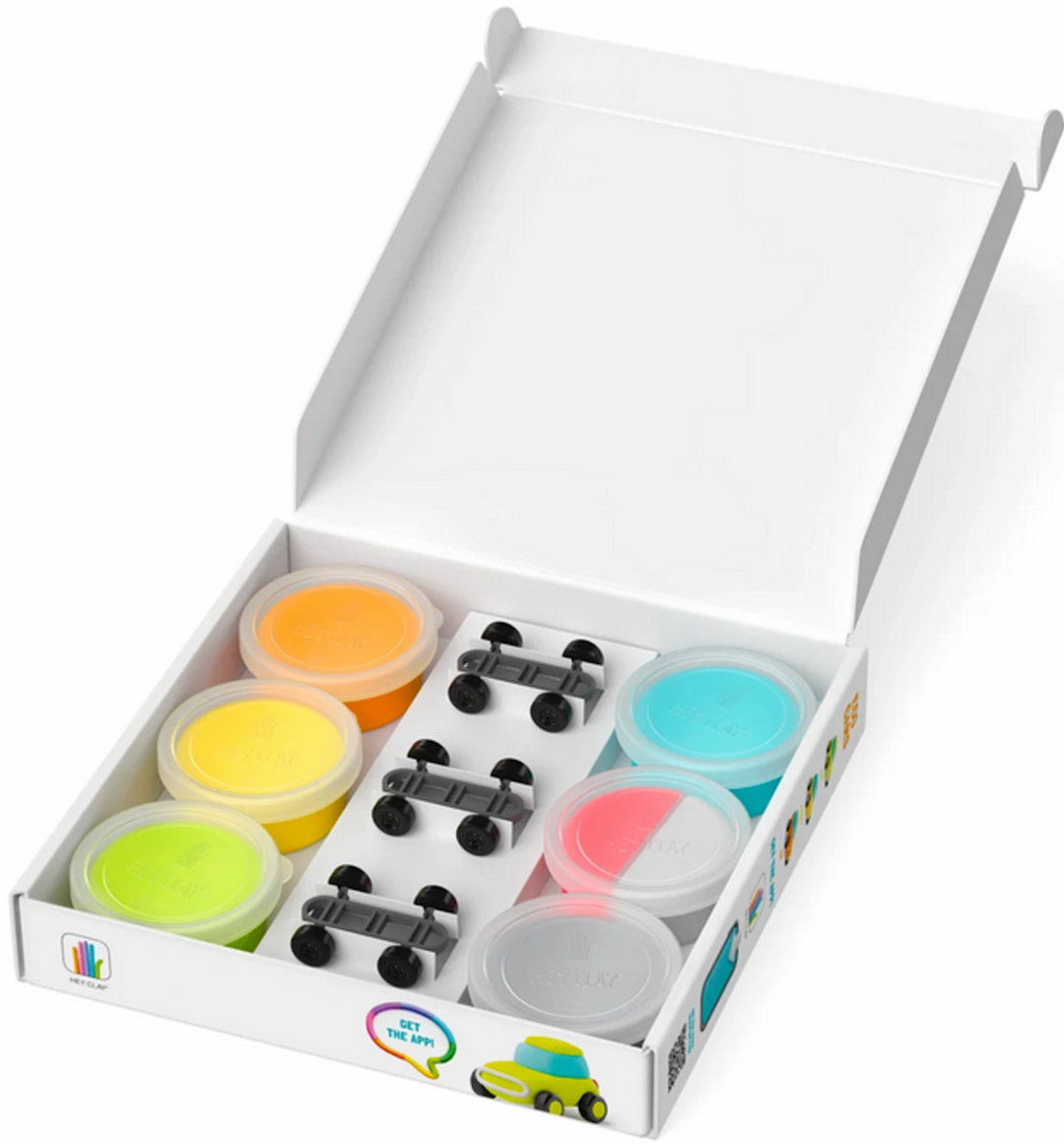 Discover the joy of unlimited creativity with a vibrant Hey Clay interactive play-set!