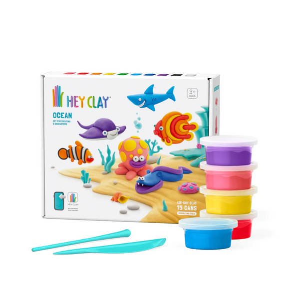 Discover the joy of unlimited creativity with a vibrant Hey Clay interactive play-set!
