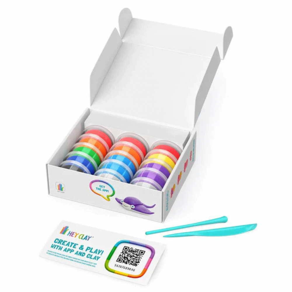 Discover the joy of unlimited creativity with a vibrant Hey Clay interactive play-set!