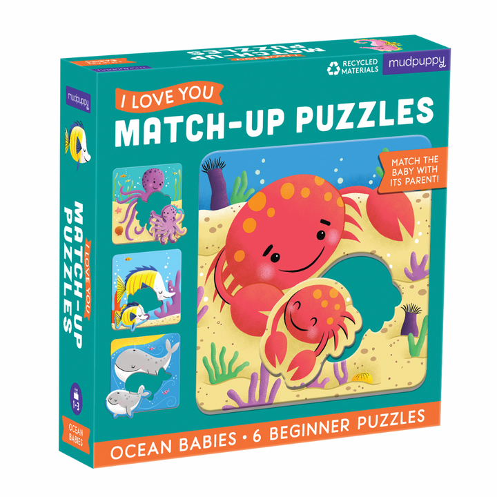 Mudpuppy match-up puzzles available from www.thecollectivenz.com