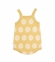 Kynd baby buttercup daisy knit romper available from www.thecollectivenz.com