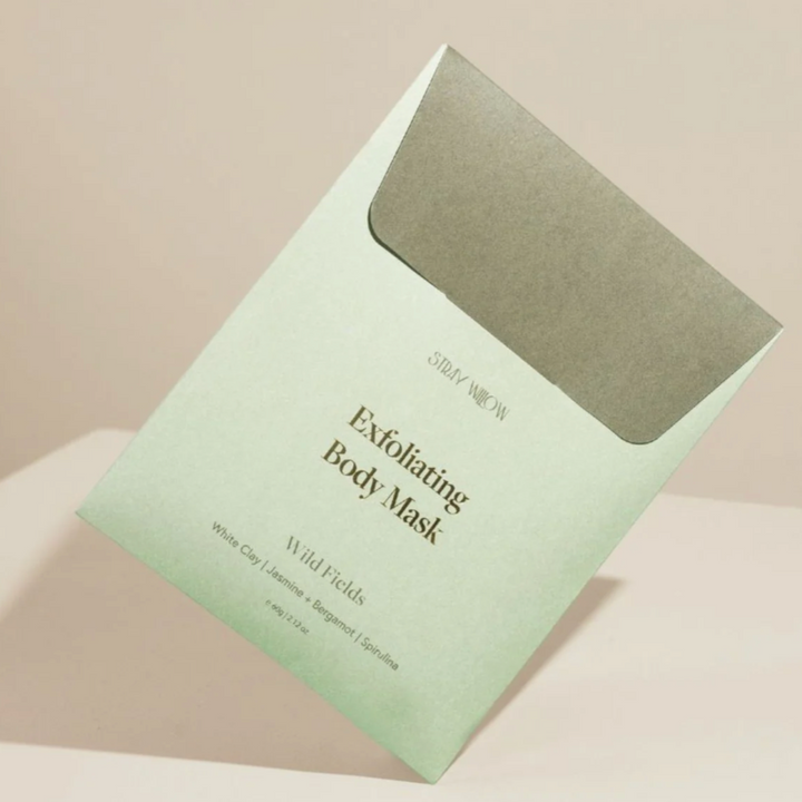 Stray Willow exfoliating body mask available from www.thecollectivenz.com