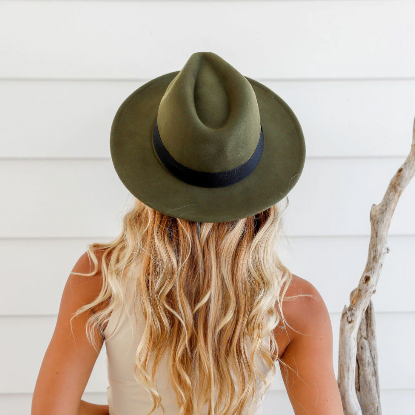 Free spirit wool fedora available from www.thecollectivenz.com