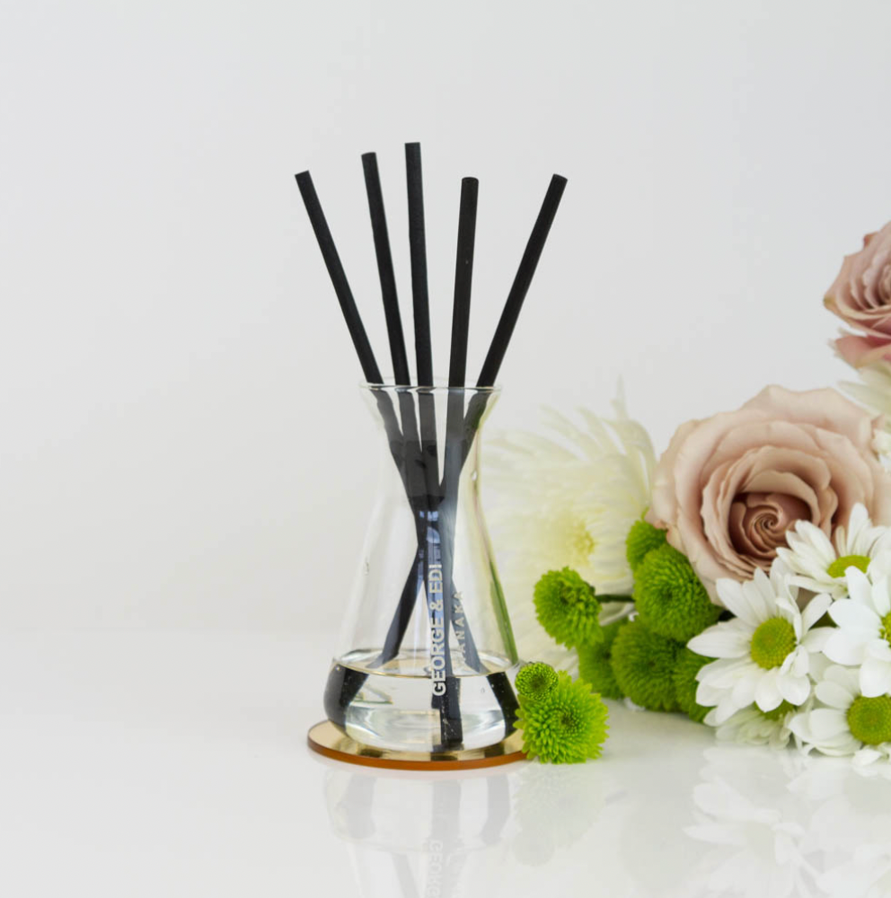 George and edi in bloom reed diffusers available from www.thecollectivenz.com