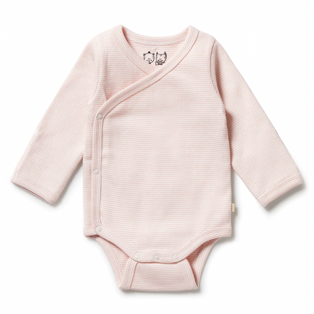 Wilson & Frenchy cantaloupe kimono bodysuit available from www.thecollectivenz.com