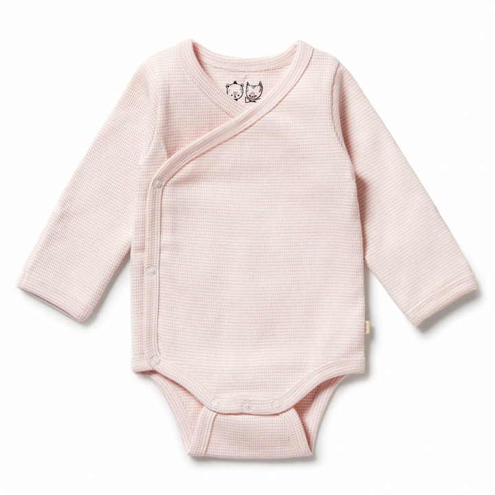 Wilson & Frenchy cantaloupe kimono bodysuit available from www.thecollectivenz.com