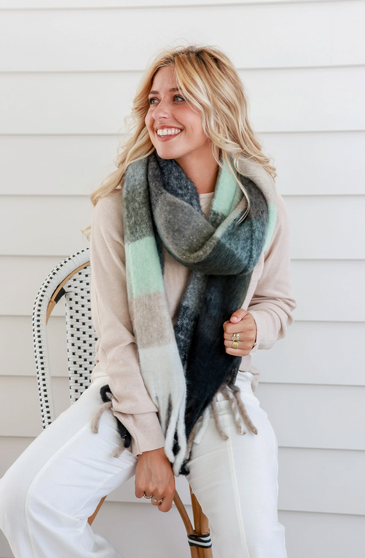 Free Spirit soft touch scarf available from www.thecollectivenz.com