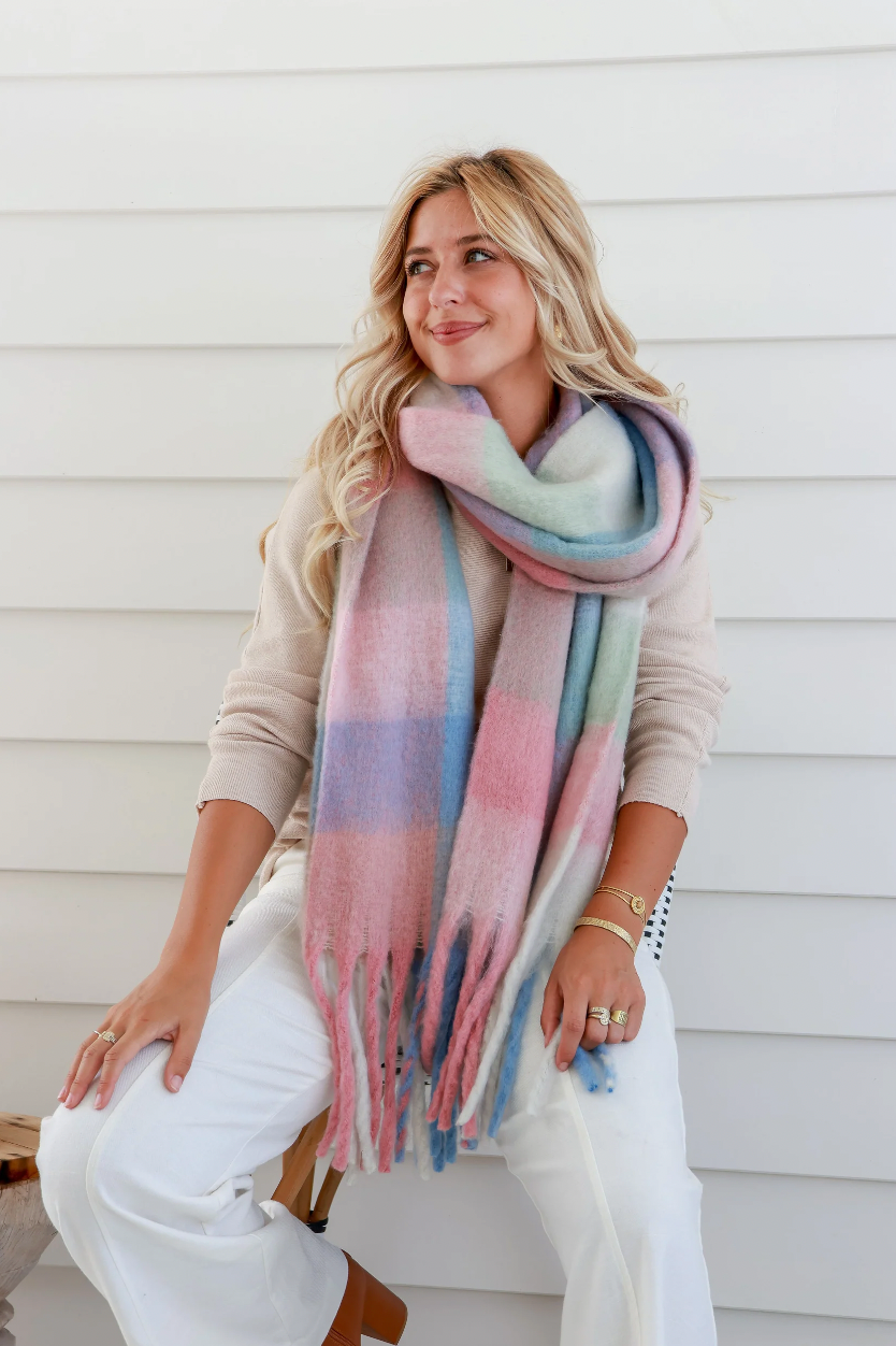 Free Spirit soft touch scarf available from www.thecollectivenz.com